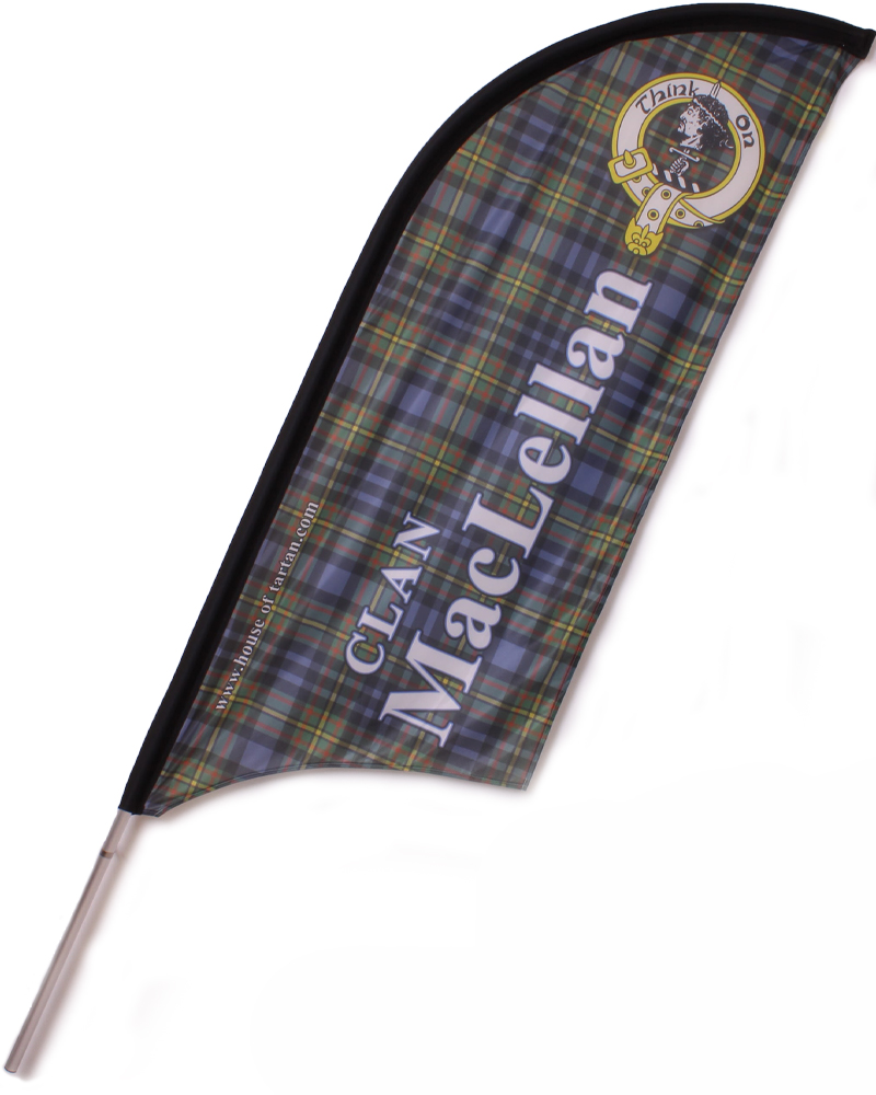 Flag, Feather, Clan MacLellan